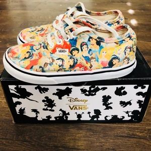 Disney Princess Vans Toddler sz 9.5
